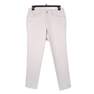 Lululemon Men's Slim-Fit Stretch ABC 5-Pocket Pant Utilitech Dove Grey 32x31
